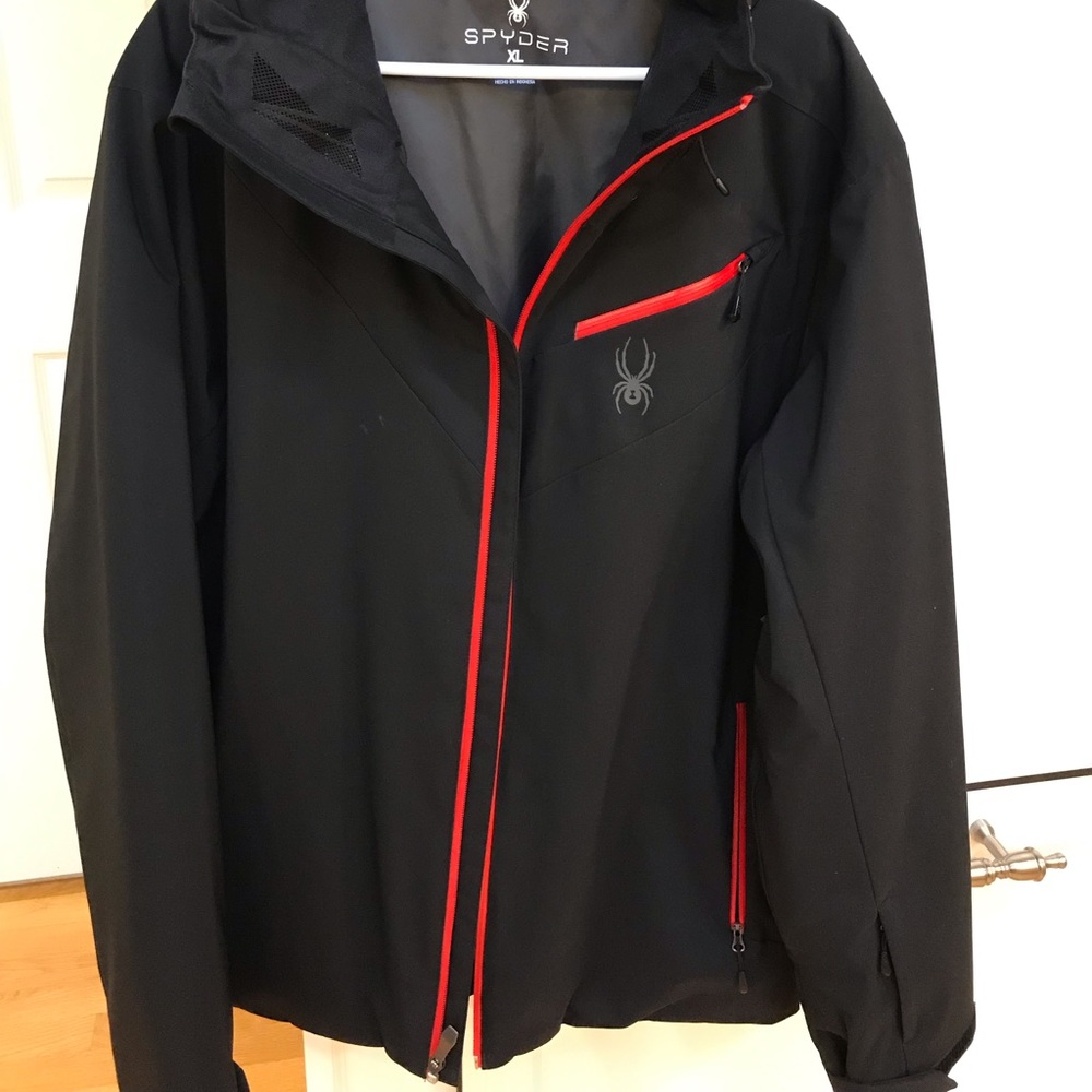 Men’s black Spyder jacket